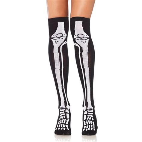 skeleton knee socks|skeleton socks over knee.